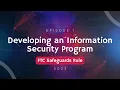 FTC Safeguards Rule Developing a Written Information Security Program WISP