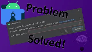  Please provide the path to the Android SDK  error solved
