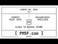 Toronto Blue Jays TOR Philadelphia Phillies PHI MLB Final Box Score AUGUST 08 2026