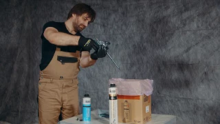 Видео Очиститель монтажной пены KUDO HOME FOAM&GUN CLEANER 650мл