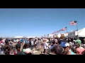 F-35 flyby with afterburner Luke Air Force Base Air Show April 2016