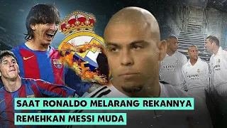 Download Sempat Diremehkan Para Bintang Madrid !! Inilah yang Dikatakan Ronaldo Nazario Pertama Bertemu Messi MP3