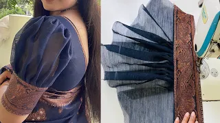 Download Puffy Sleeves Design | Puffy Sleeve Cutting and Stitching | Designer Blouse Sleeve Design MP3