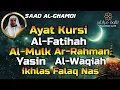 Download Lagu Ayat Kursi,Al Fatihah,Surah Al Mulk,Ar Rahman,Al Waqiah,Yasin,Ikhlas,Falaq,An Nas By Saad Al-Ghamdi
