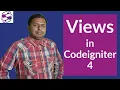 How to create the view in Codeigniter 4 Create Codeigniter 4 view in Hindi OR Urdu CI4 views
