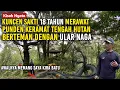 Lagu Ngeri !! Awalnya dikira batu berlumut setelah mendekat ternyata kepala ular naga membatu