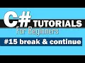 C Tutorial for Beginners - break continue