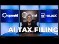 H R Block and OpenAI Partner to Revolutionize Tax Filing with AI