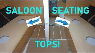 Building my steel sailing yacht Ep.77 Saloon tops 🤠 DONE! 👌