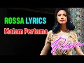 Download Lagu Rossa - Malam Pertama (Lirik)