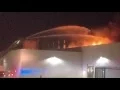 Caterpillar catches fire in Seguin