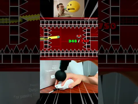 It's Me It's Verity 750 Click Wave Spam Challenge in Geometry Dash! #shorts