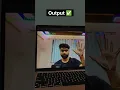 Hand recognition using opencv and python