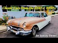 Classic Cars from the 1950s - 1960s on Craigslist for Sale by Owner