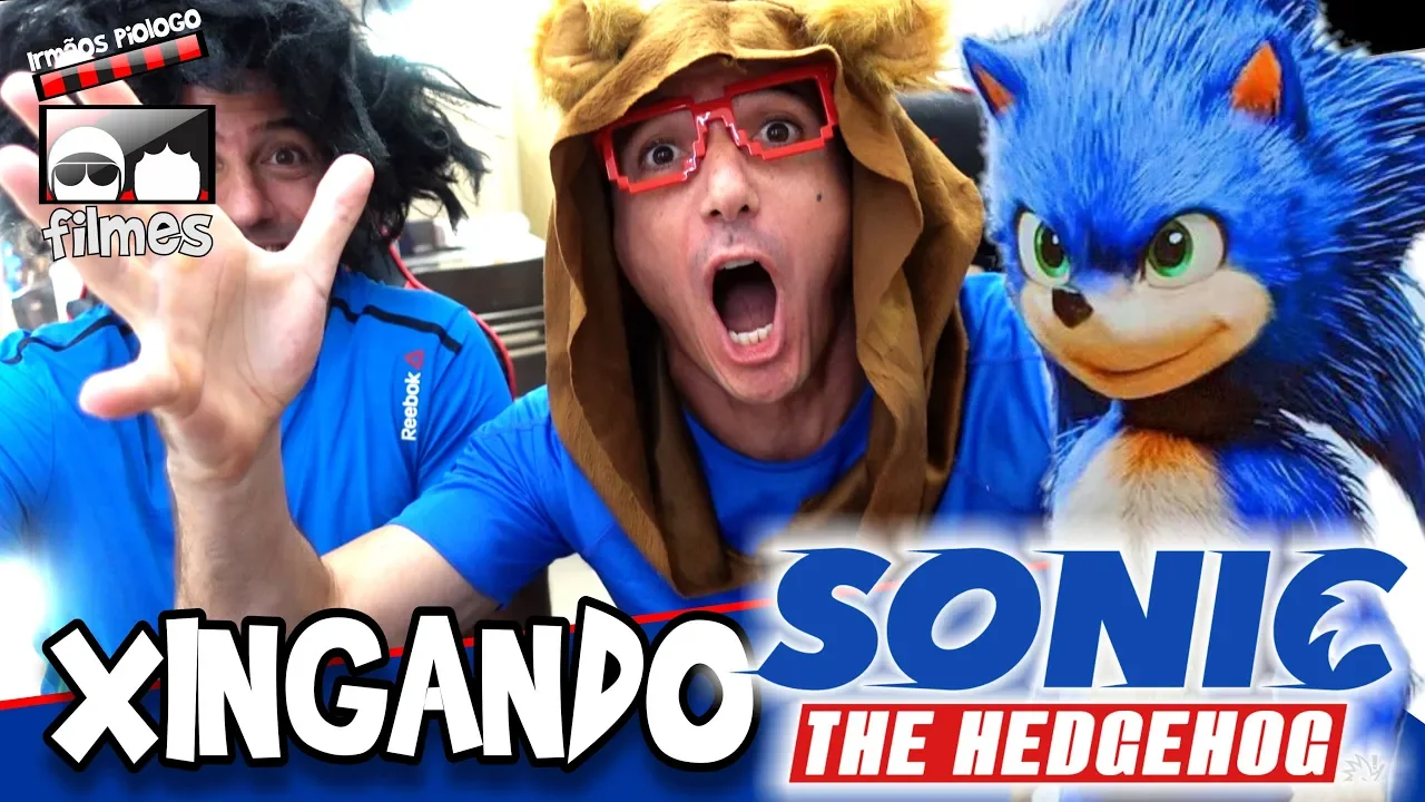 ???? XINGANDO o Sonic Trailer 1 - Irmãos Piologo Filmes