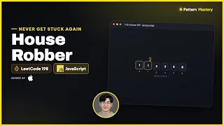 House Robber - LeetCode 198 1-D Linear DP JavaScript