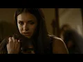 TVD 2x1 - Elena hates Damon for killing Jeremy luckily he was wearing the Gilbert ring Delena