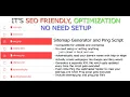 Script PHP Sitemap XML generator and Ping for Website Wordpress Osclass Forum E-Commerce etc