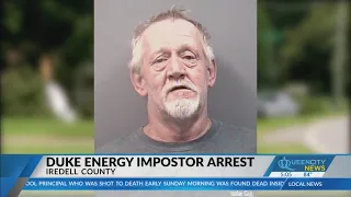Rowan County man arrested for acting as Duke Energy employee sheriff
