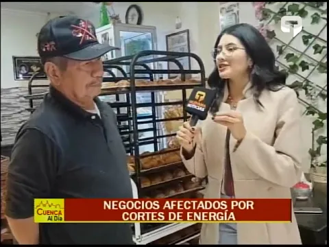 Negocios afectados por cortes de energía