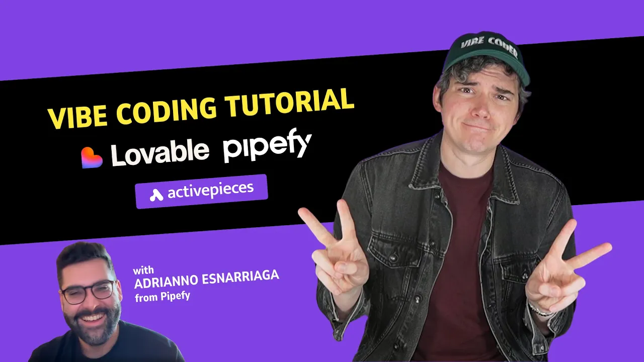 How Pipefy's Product Manager uses Lovable, Webhooks, and Activepieces