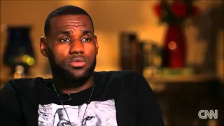 LeBron James on his father and family