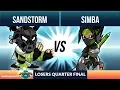 Sandstorm vs Simba - Losers Quarter Final