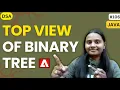 Top View of Binary Tree Tree GFG JAVA DSA