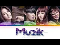 4MINUTE (포미닛) Muzik Color Coded Lyrics (Han/Rom/Eng)