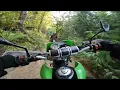 Hawk 250 trail testing in Pacific Northwest