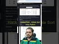HackerRank - Athlete sort using Python