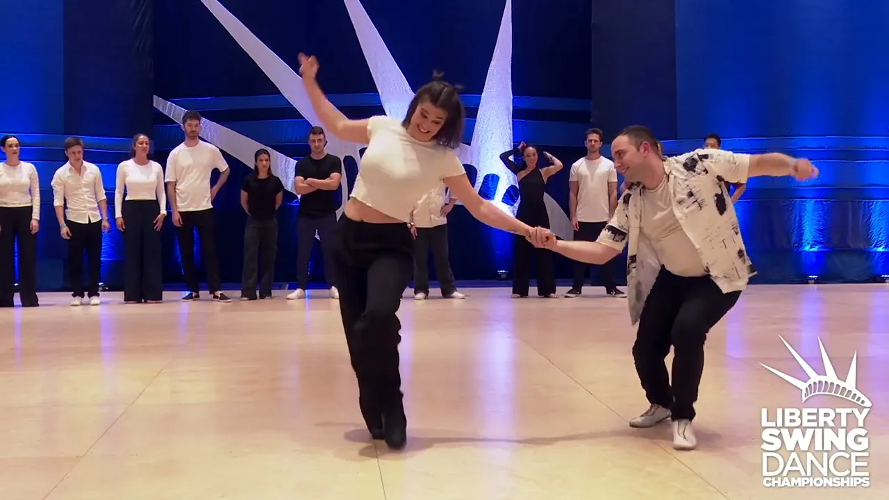 Liberty Swing 2024 All Star Strictly Swing Kyle FitzGerald & Jula Palenga