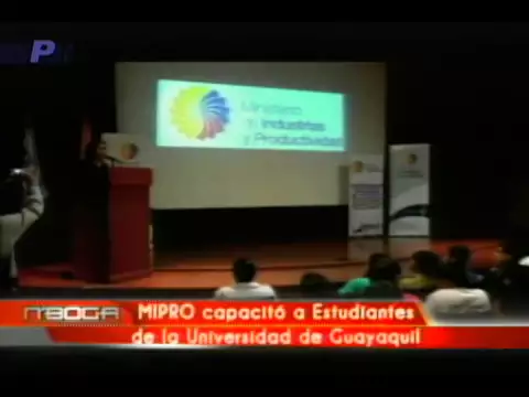 MIPRO capacitó a estudiantes de la universidad de Guayaquil