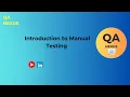 Introduction to Manual Testing QANexus