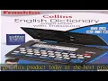 Franklin DMQ221 Collins English Dictionary with Thesaurus