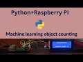 digital object counting using python shorts Raspberry pi