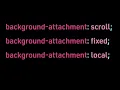 Coding for Beginners Website Images Background Attachment
