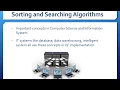 Lesson 11a Introduction to Sorting and Searching