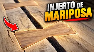 Como hacer el injerto de mariposa o corbatín