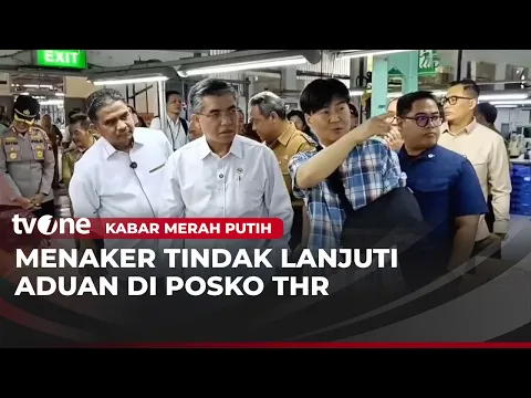 Menaker Yassierli Sidak Pabrik di Semarang, Temukan THR Dicicil