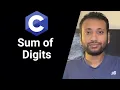 C programming Bangla Tutorial 5 109 sum of digits practical
