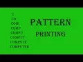 String pattern in C 6