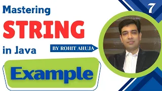 Example 1 Methods of String Class in Java charAt and length