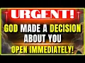 🛑 GOD ZEGT: DRINGEND — De hemel heeft een beslissing over u genomen ✍️ | Gods boodschap voor u va...