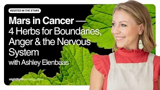 Mars in Cancer 4 Herbs for Boundaries Anger the Nervous System