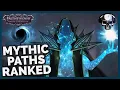Pathfinder WotR - Mythic Paths Ranked