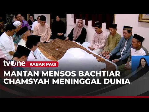 Politikus Senior Bachtiar Chamsyah Meninggal Dunia