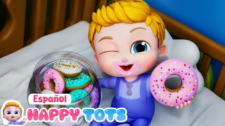Johny Johny Yes Papa en Español 🍭 Canciones Infantiles | Happy Tots Español