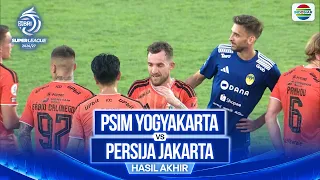 PSIM Yogyakarta vs PERSIJA Jakarta  - Hasil Akhir | BRI Super League 2026/27