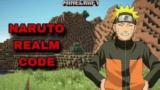 NEW BEST NARUTO REALM CODE FOR MINECRAFT BEDROCK EDITION